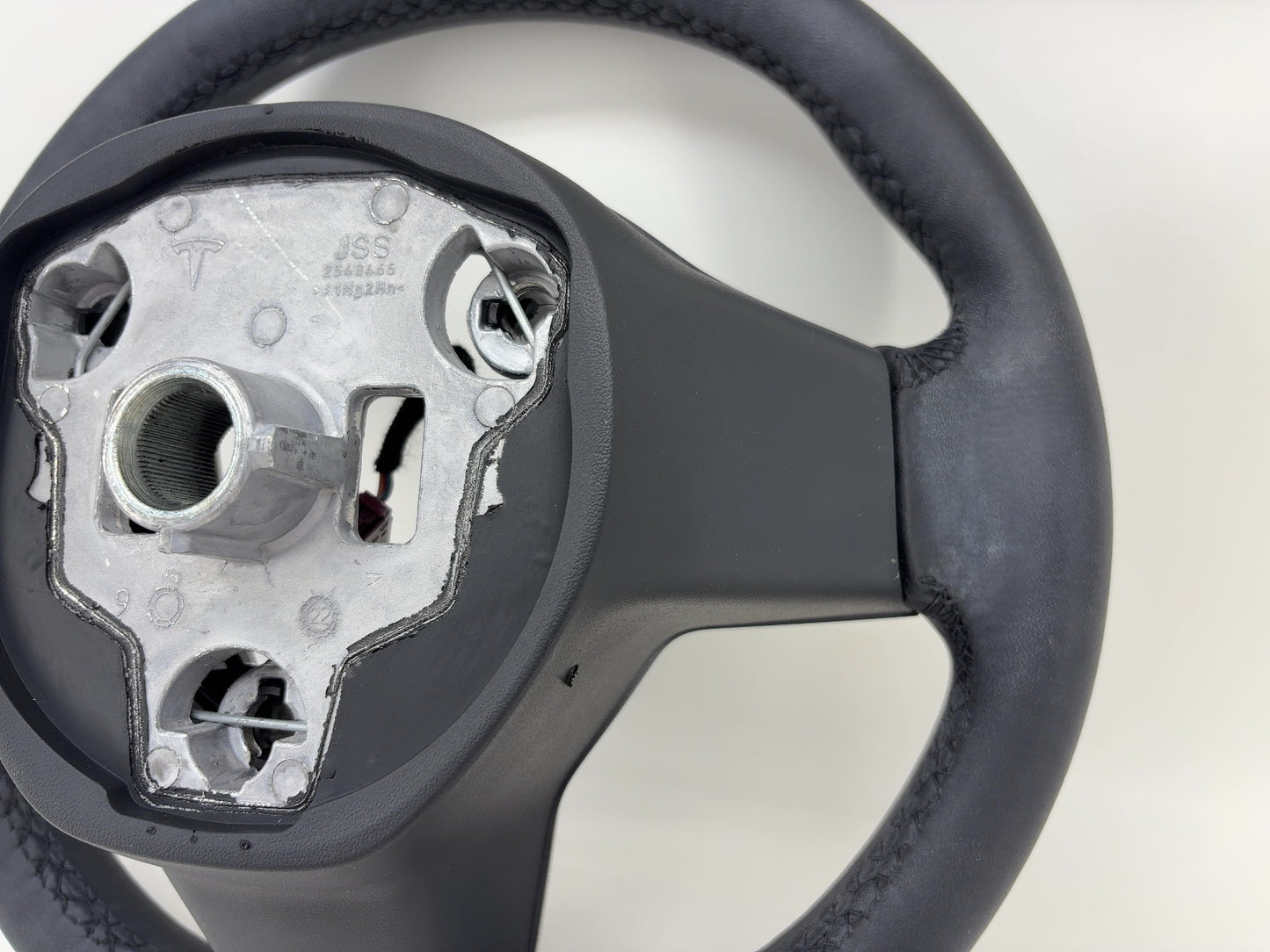 2021-2023 Tesla Model 3 Steering Wheel Pur Leather 1490214-00-B