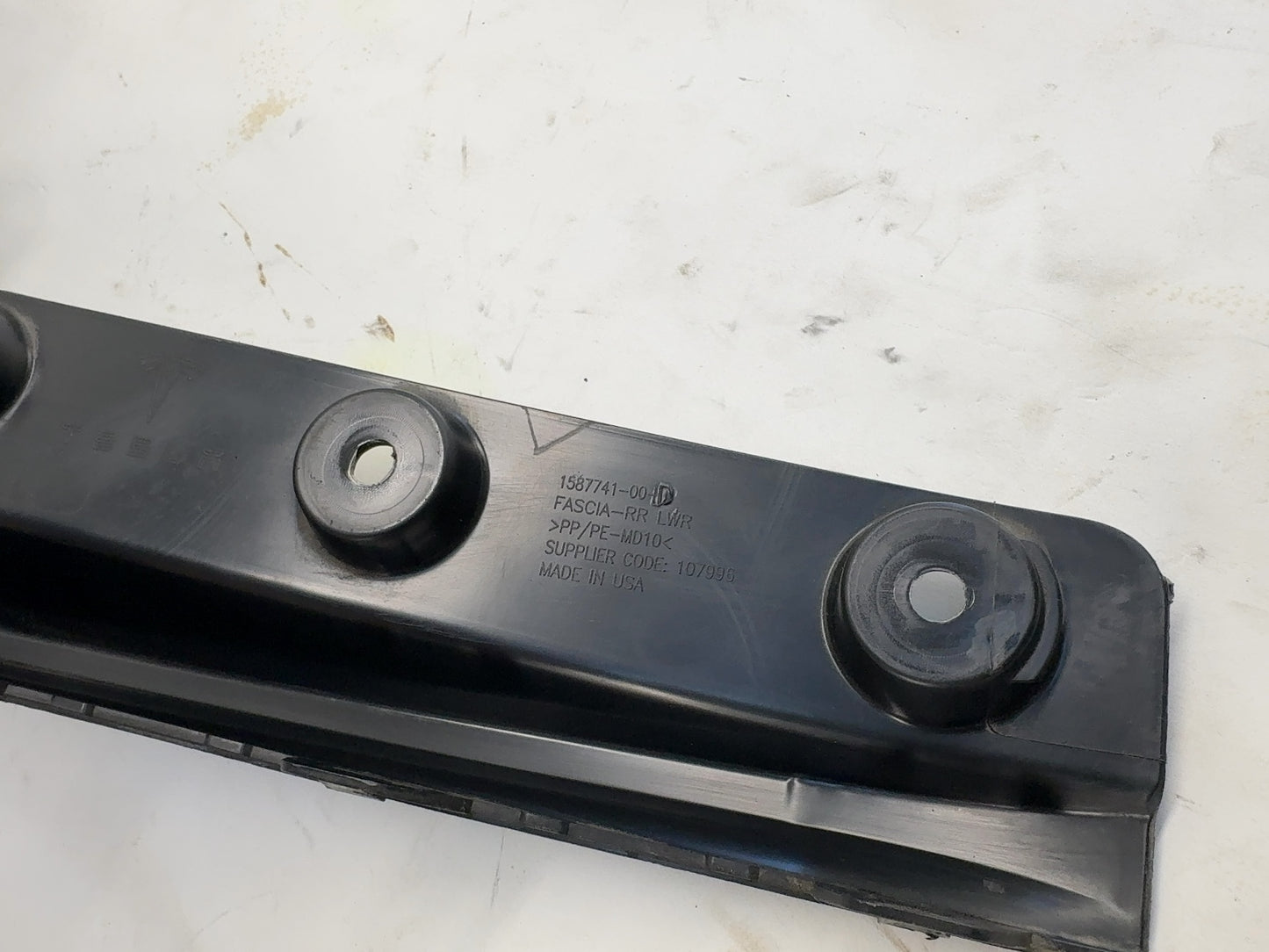 2025 Tesla Model 3 Highland Rear Bumper Valance 1587741-00-D