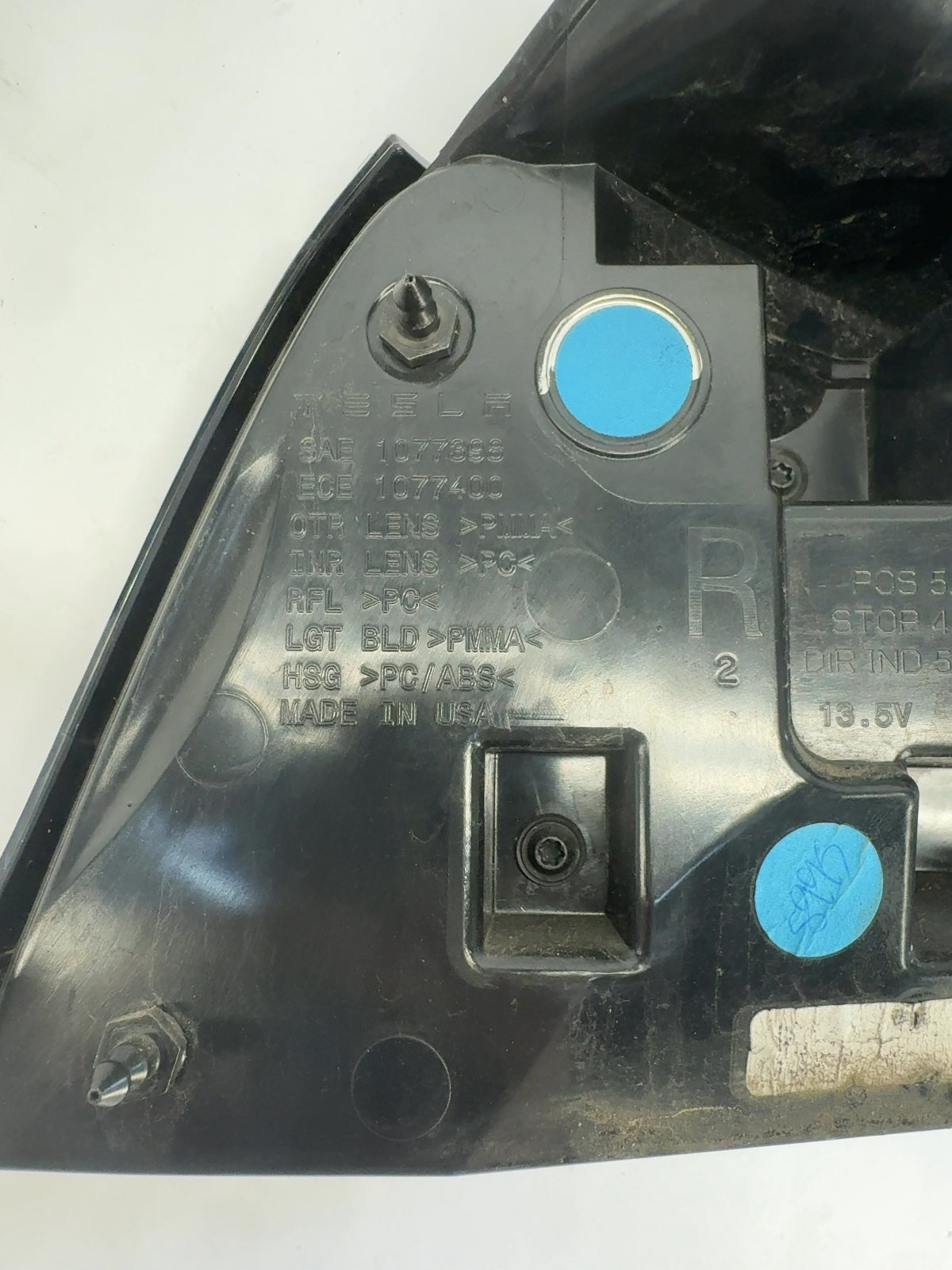 2021-2023 Tesla Model 3 Tail Lamp Rear Bodyside Right 1077398-00-H