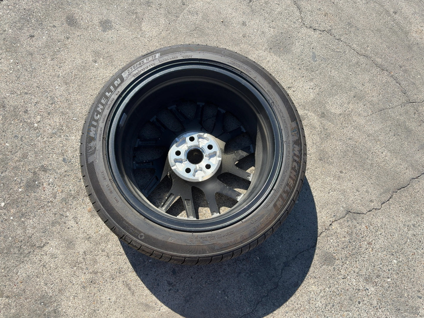 2024-2026 Tesla Model 3 Highland Michelin- Primacy A/s 235/45r18 Wheel 1344246-00-A