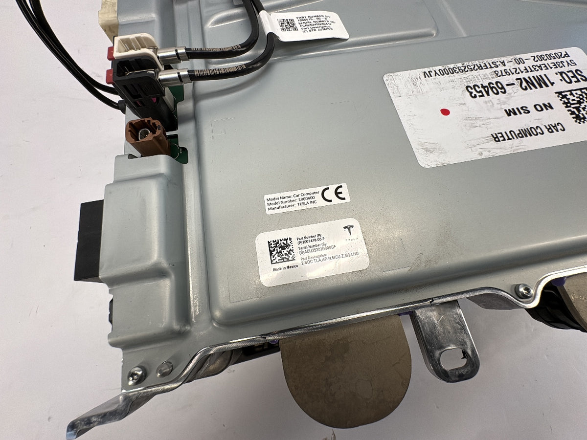 2025-2026 Tesla Model 3 Highland Car Computer With Vc Left 2001418-00-F