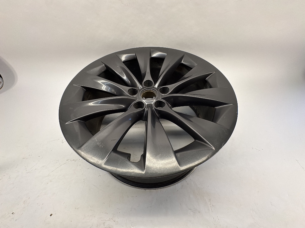 2020 Tesla Model X 20 Inch Rim Grey 1027245-00-C