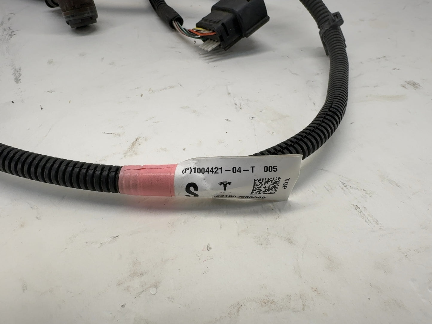 2019 Tesla Model S Rear Bumper Harness With Sensors 1004421-04-T