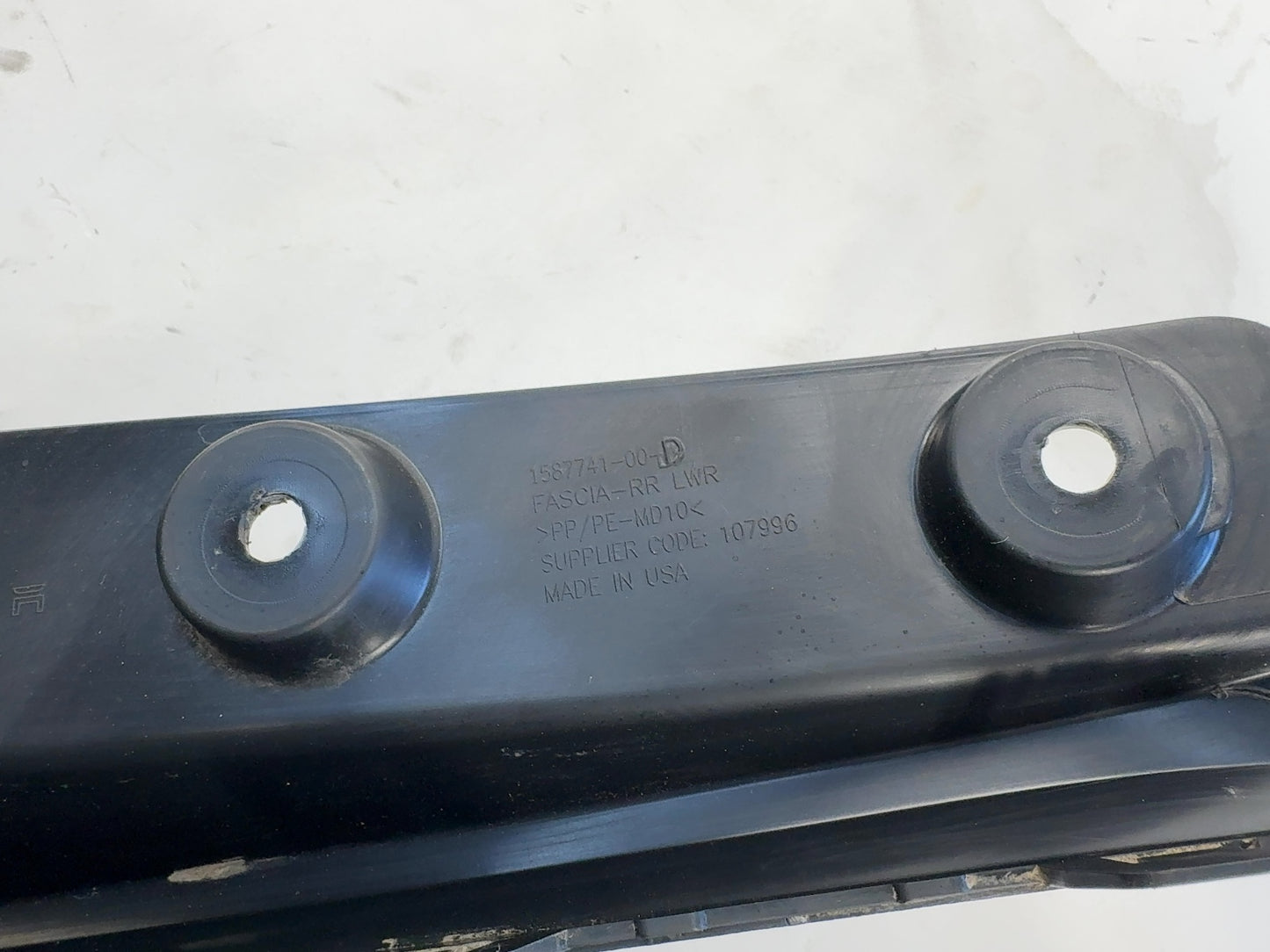 2025 Tesla Model 3 Highland Rear Bumper Valance 1587741-00-D