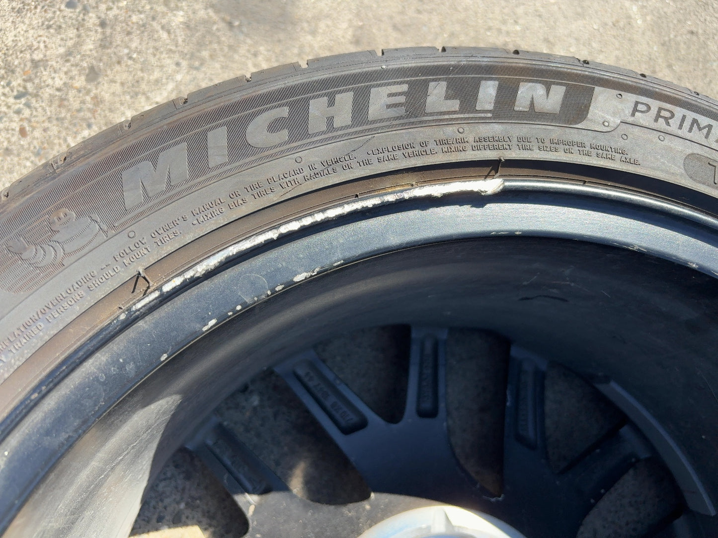2024-2026 Tesla Model 3 Highland Michelin- Primacy A/s 235/45r18 Wheel 1344246-00-A