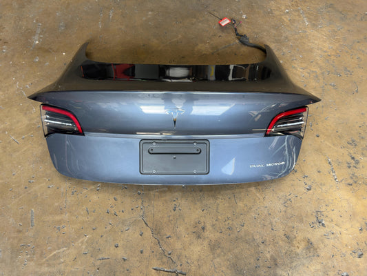2021-2023 Tesla Model 3 Trunk Lid Assembly 1601460-E0-A