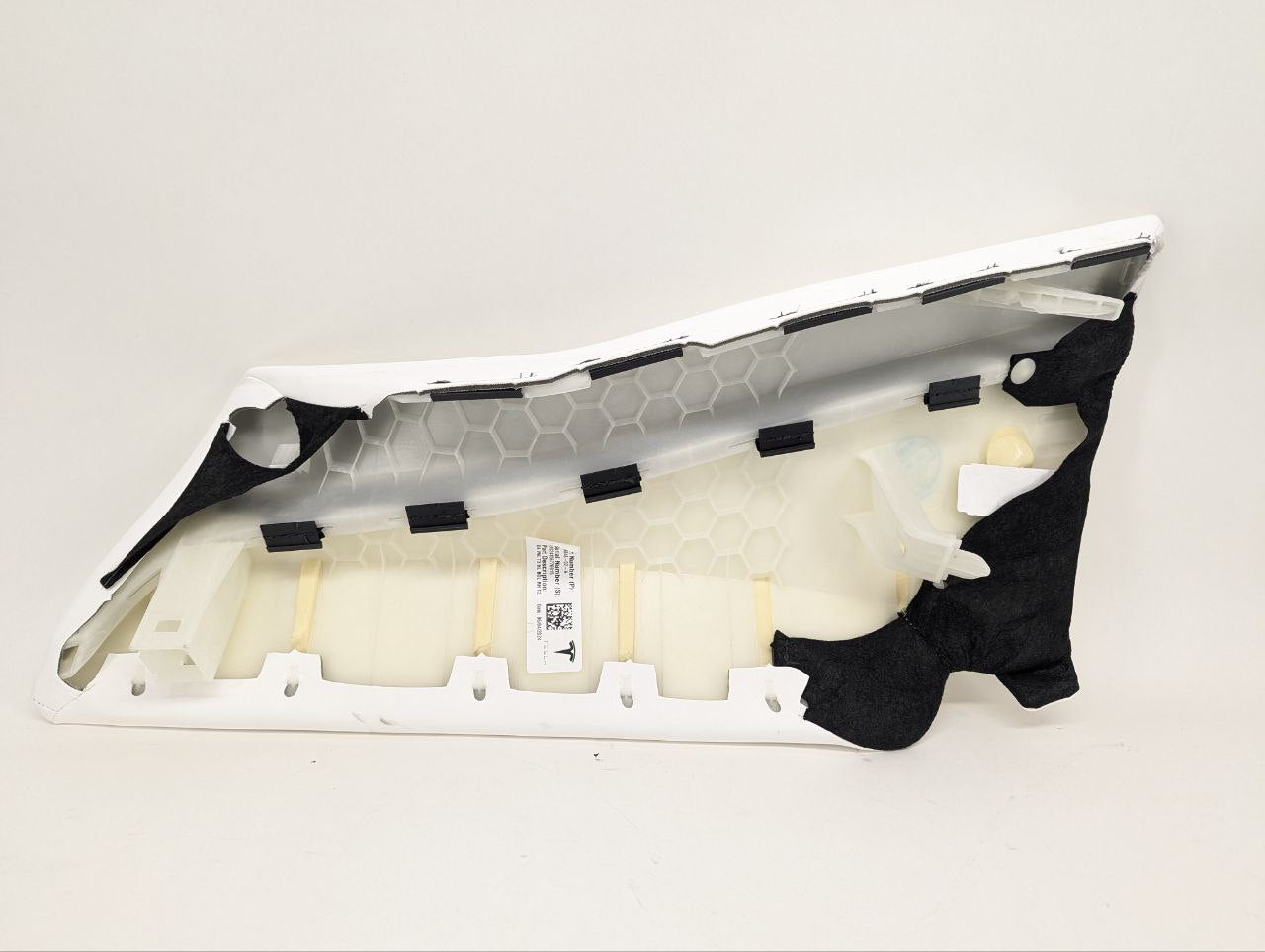 2024 Tesla Model 3 Rear Right Seat Bolster White 1836648-02-A