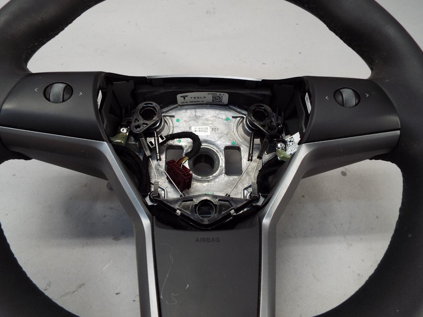 2021 Tesla Model 3 Steering Wheel Non-heated 1095222-90-O
