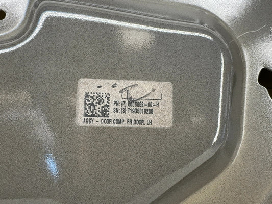 2019 Tesla Model S Front Left Door Shell 6006662-00-H