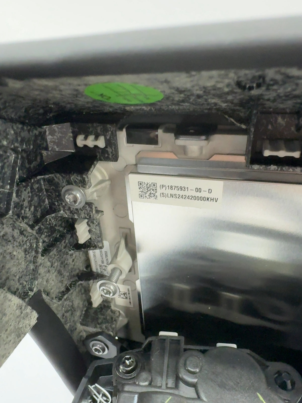 2024-2026 Tesla Model 3 Highland Rear Display 1875931-00-D