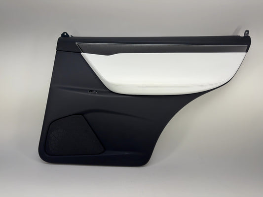 2018 Tesla Model X Rear Right Door Panel White 1058004-18-K