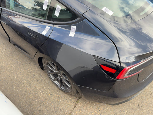 2025 Tesla Model 3 Highland Left Quarter Panel Cut 1910794-S0-A