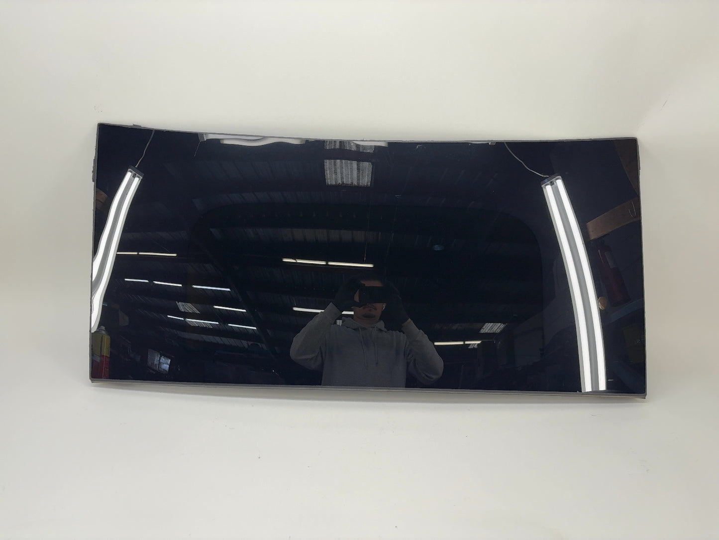 2018 Tesla Model X Front Door Roof Glass Right 1034903-00-M