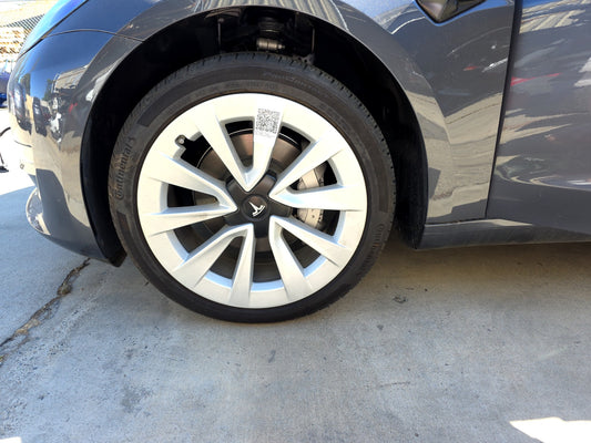 2023 Tesla Model 3 19 Inch Wheel With Tire 1234264-00-A