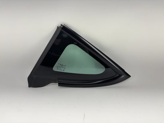 2025 Tesla Model 3 Highland Rear Quarter Glass Left Black 1915483-21-C