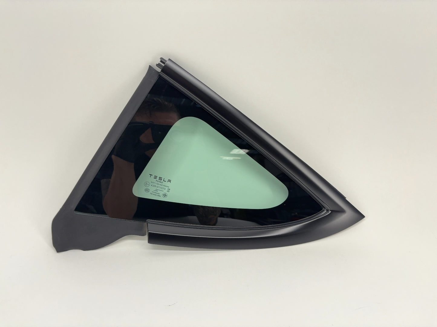 2025 Tesla Model 3 Highland Rear Quarter Glass Left Black 1915483-20-C