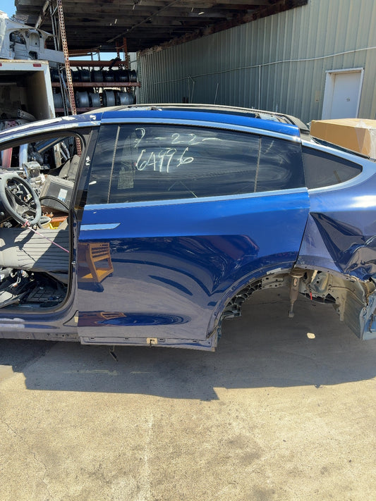 2016-2018 Tesla Model X Rear Left Door Shell 1069537-E0-A