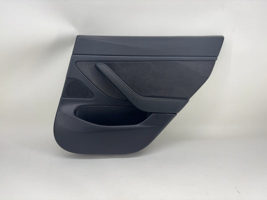 2021 Tesla Model 3 Rear Right Door Panel Black 1514771-23-B