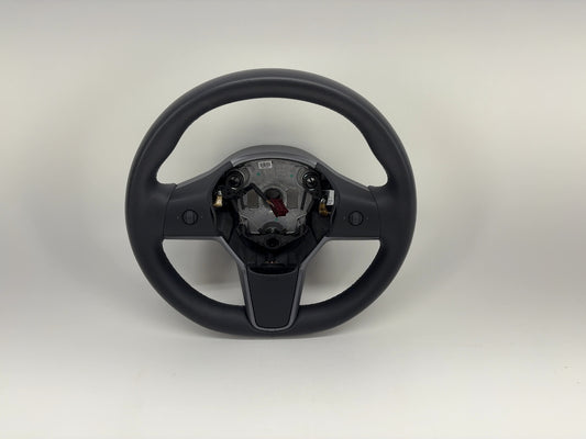 2021 Tesla Model Y Steering Wheel Pur Leather 1095222-00-N