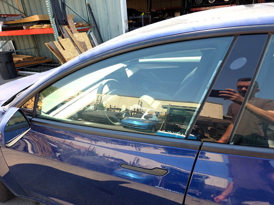 2021-2024 Tesla Model 3 Front Left Door Glass Laminated 1568570-00-C