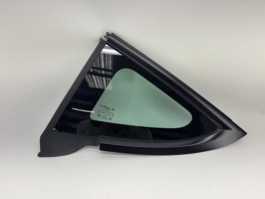 2025 Tesla Model 3 Highland Rear Quarter Glass Left Black 1915483-20-C