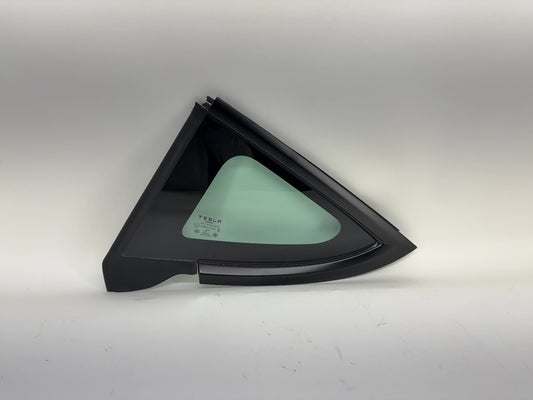 2024-2025 Tesla Model 3 Highland Rear Quarter Glass Left Black 1915483-21-C
