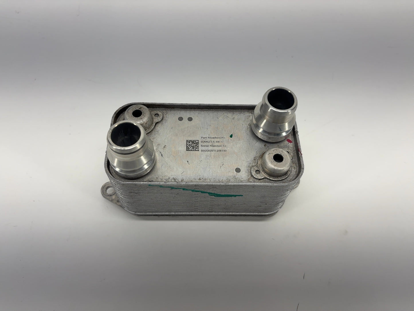 2021 Tesla Model 3 Rear Drive Unit Coolant Heat Exchanger 1096215-00-C