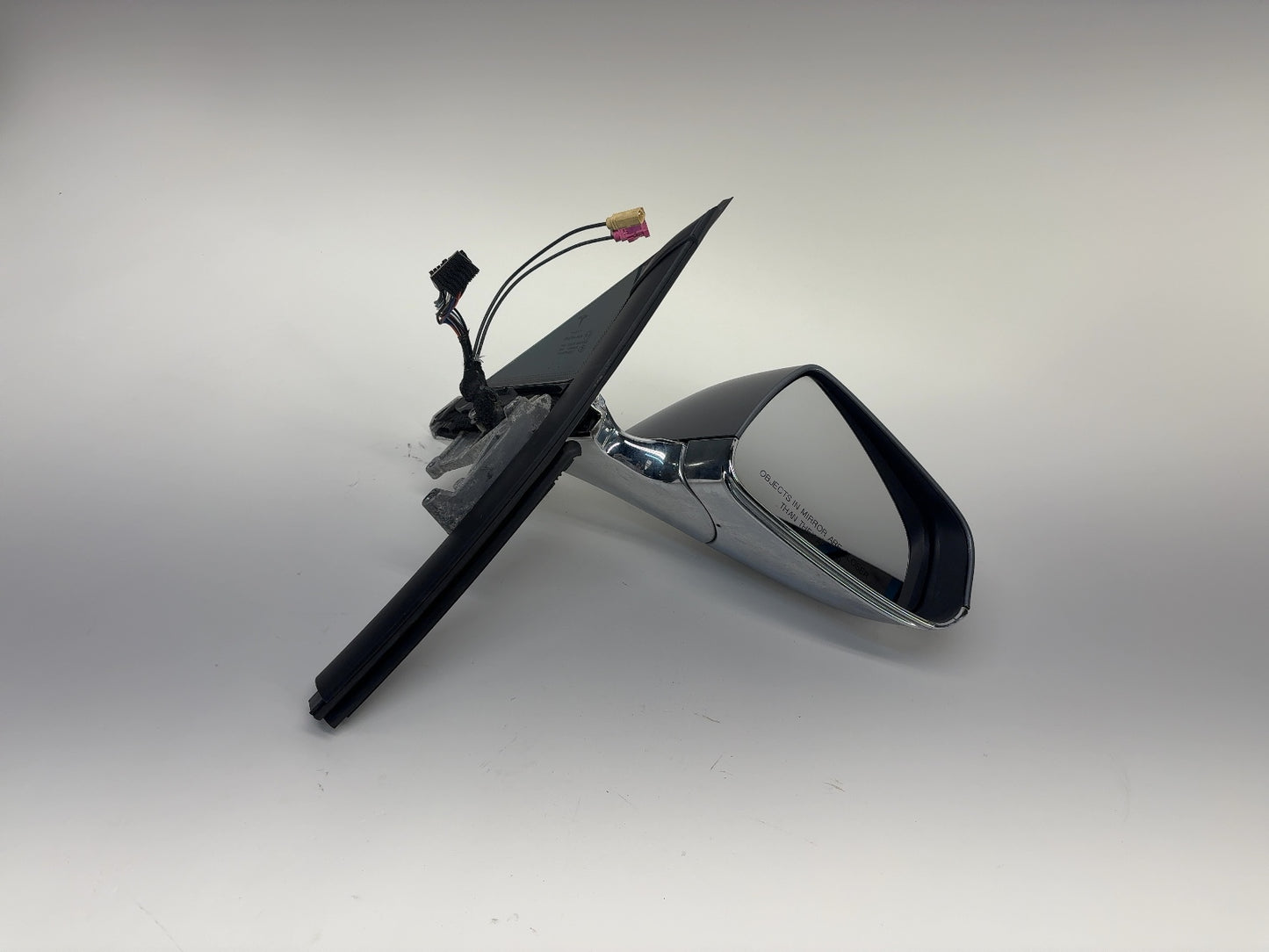 2013 Tesla Model S Front Right Door Mirror Assembly Non Power Folding 6005863-00-E