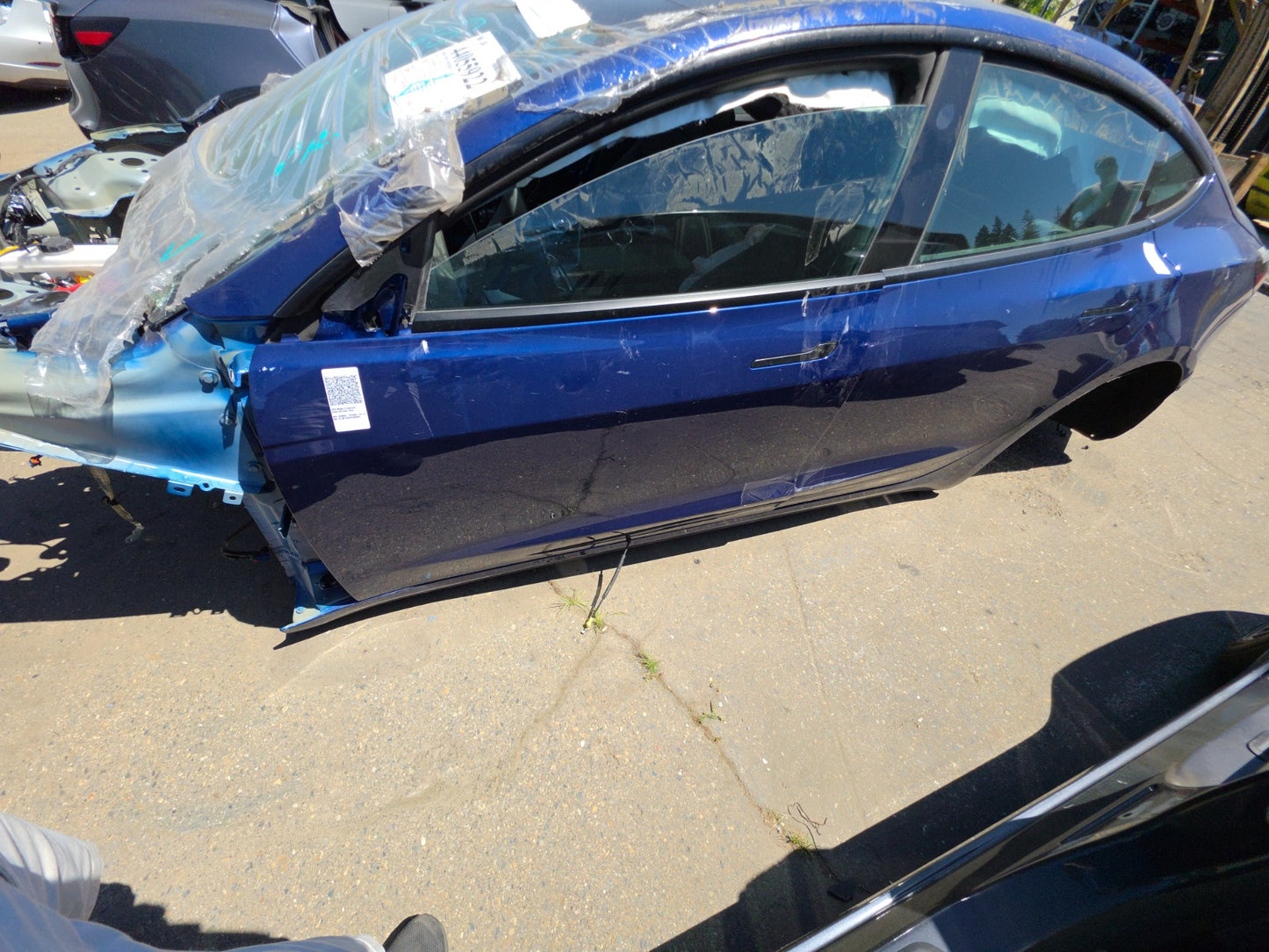 2024-2025 Tesla Model 3 Highland Front Left Door Shell 1751845-E0-A
