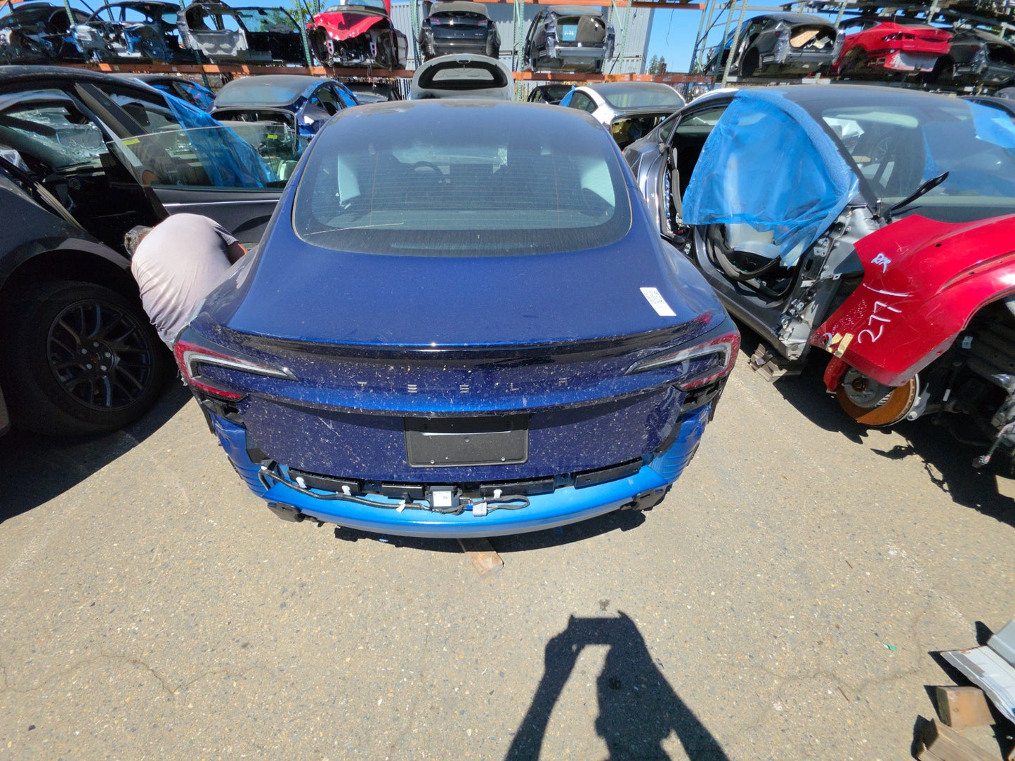 2024-2025 Tesla Model 3 Highland Trunk Lid Assembly 1714928-E0-B