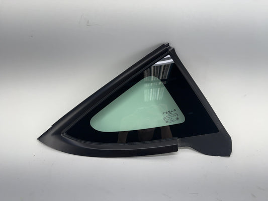 2025 Tesla Model 3 Highland Rear Quarter Glass Right Black 1915484-20-C