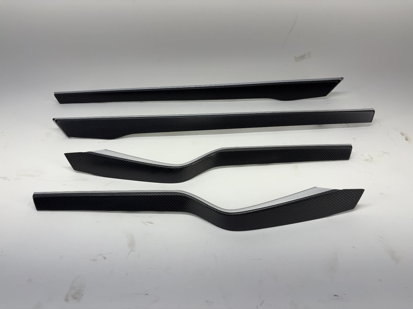 2017 Tesla Model X Carbon Matt Door Trim Set 1035788-00-B