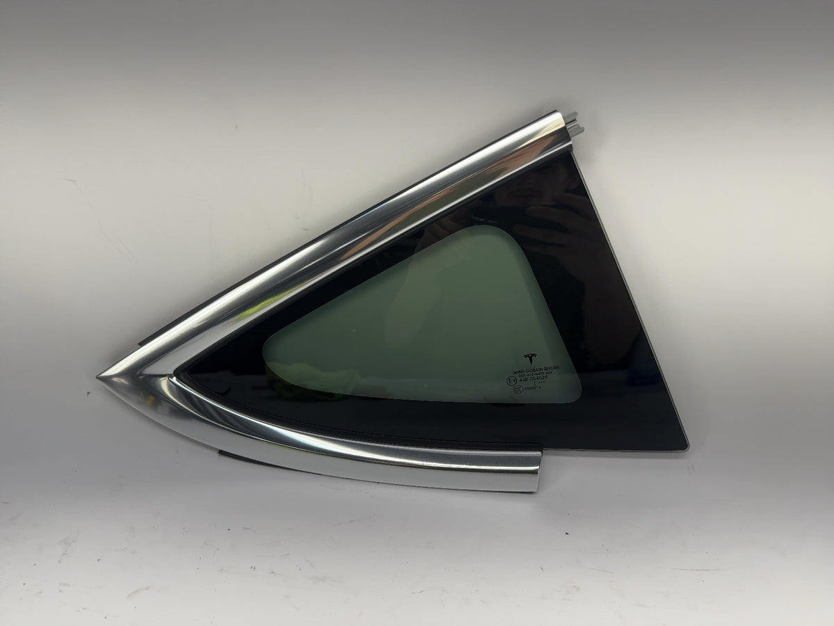 2018 Tesla Model 3 Right Quarter Glass 1098758-00-F