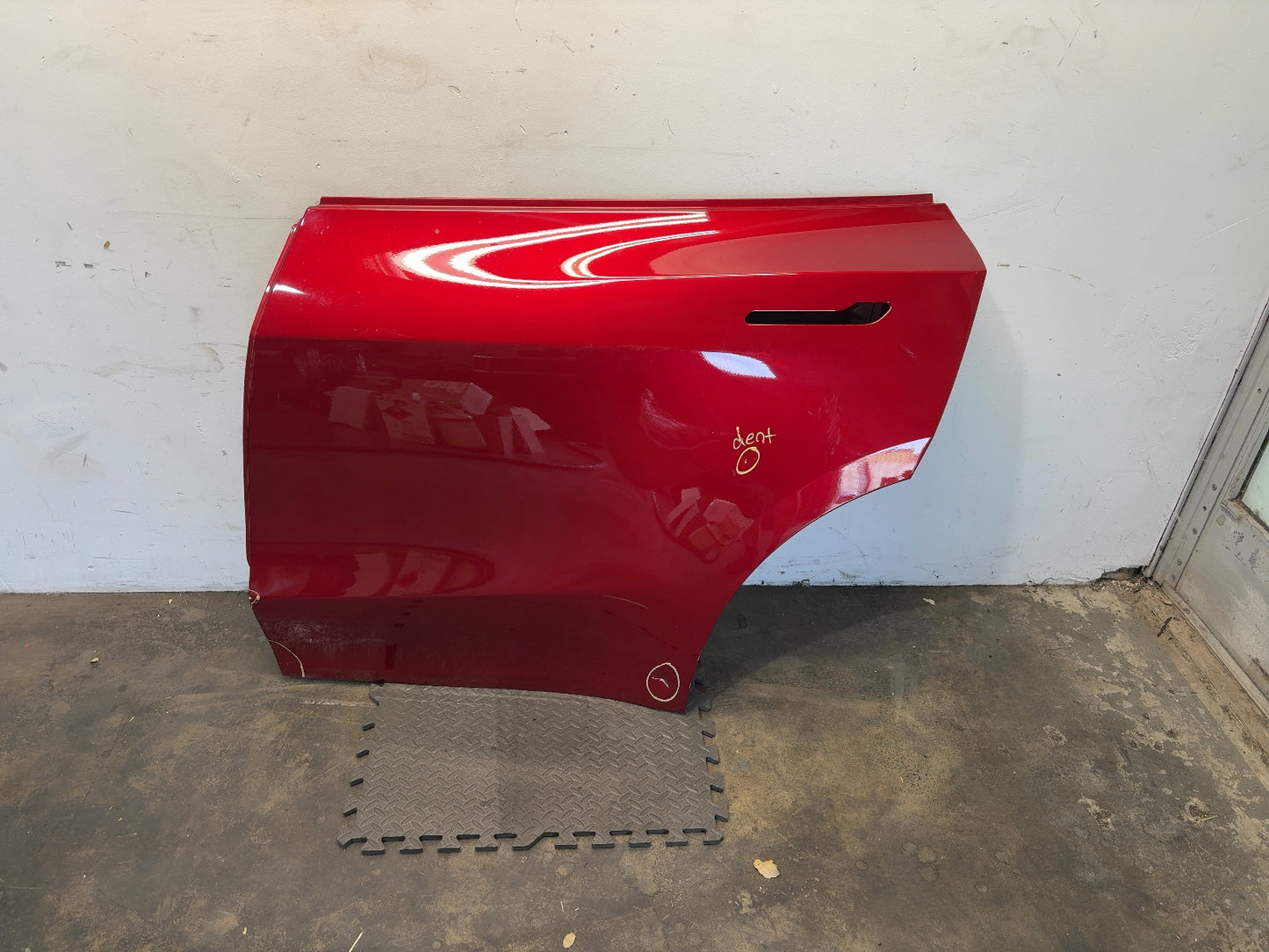 2020-2025 Tesla Model Y Rear Left Door Shell 1493561-E0-A