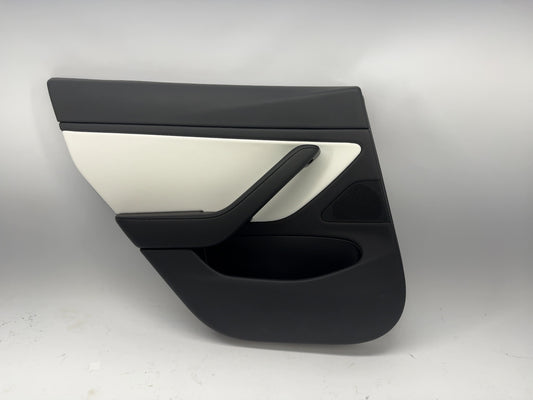 2021 Tesla Model 3 Rear Left Door Panel White 1090413-04-N