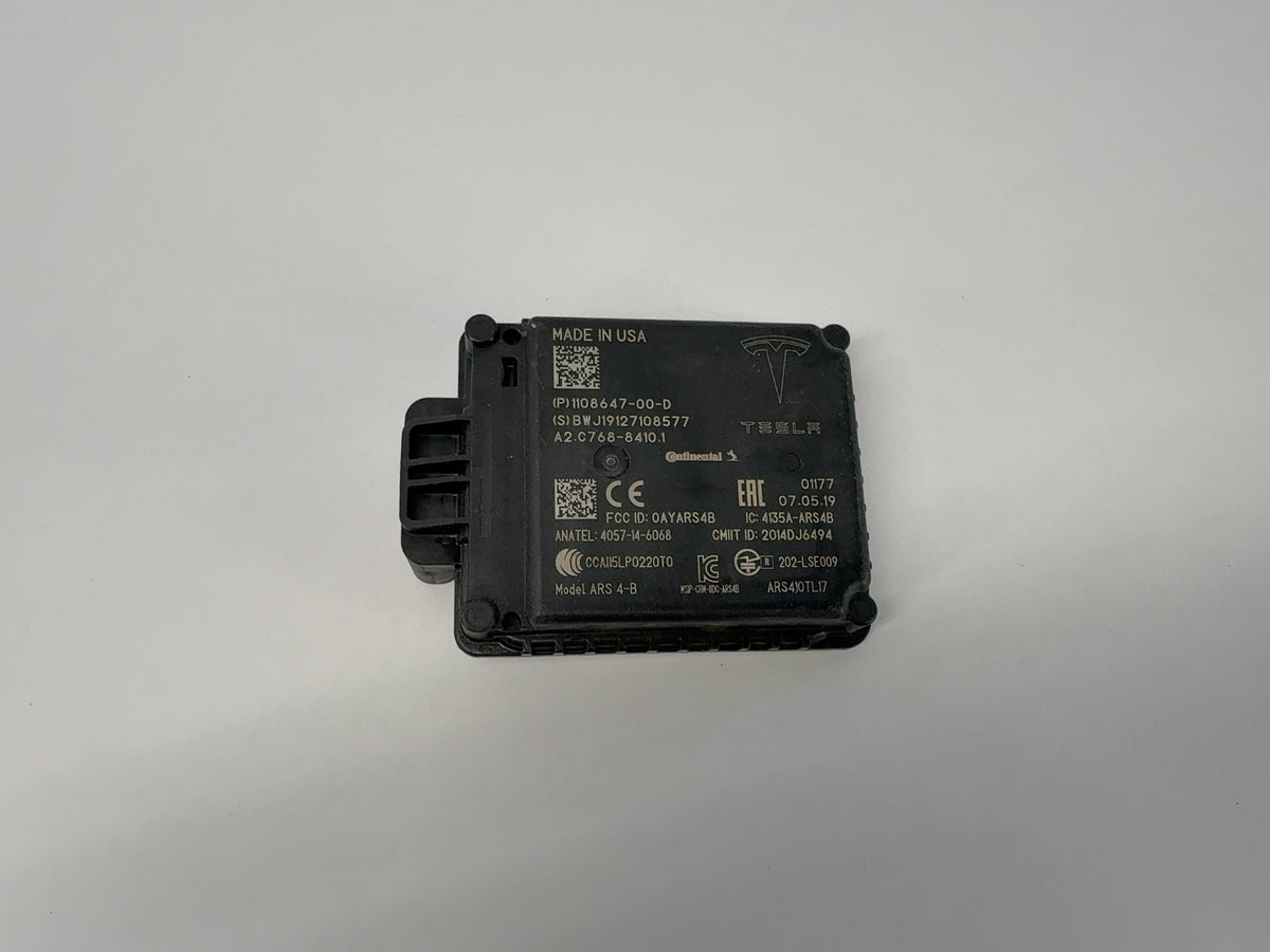 2018 Tesla Model 3 Radar 1108647-00-C
