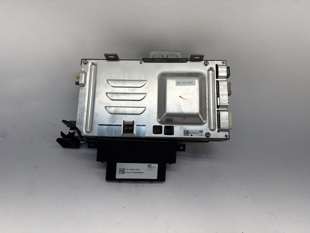 2018 Tesla Model 3 Car Computer With Security Module 1098058-00-K