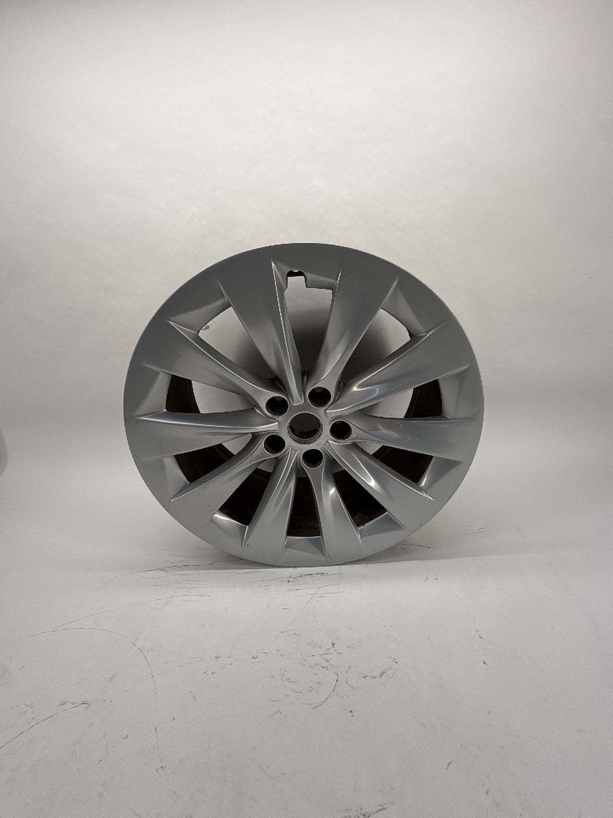 2020 Tesla Model X 20 Inch Rim Silver Slipstream 1027245-00-A
