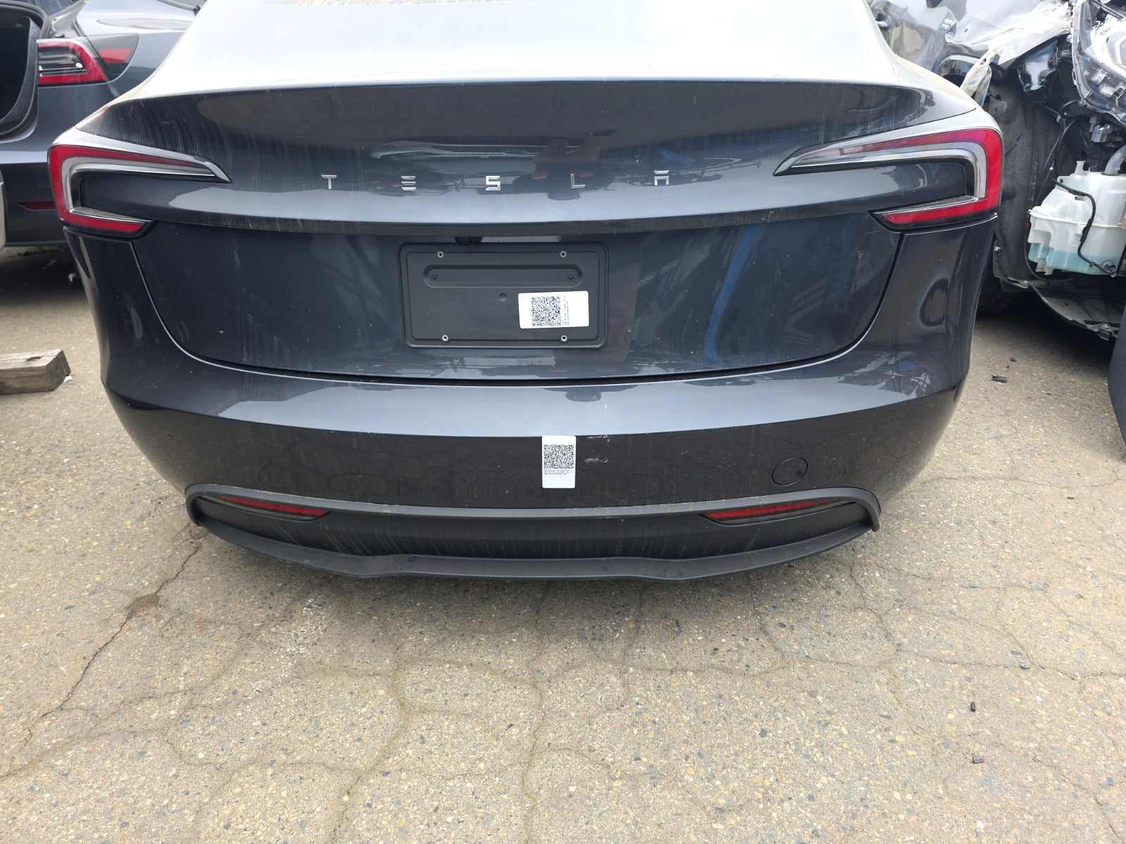 2025 Tesla Model 3 Highland Rear Bumper Cover Assembly 2013443-S0