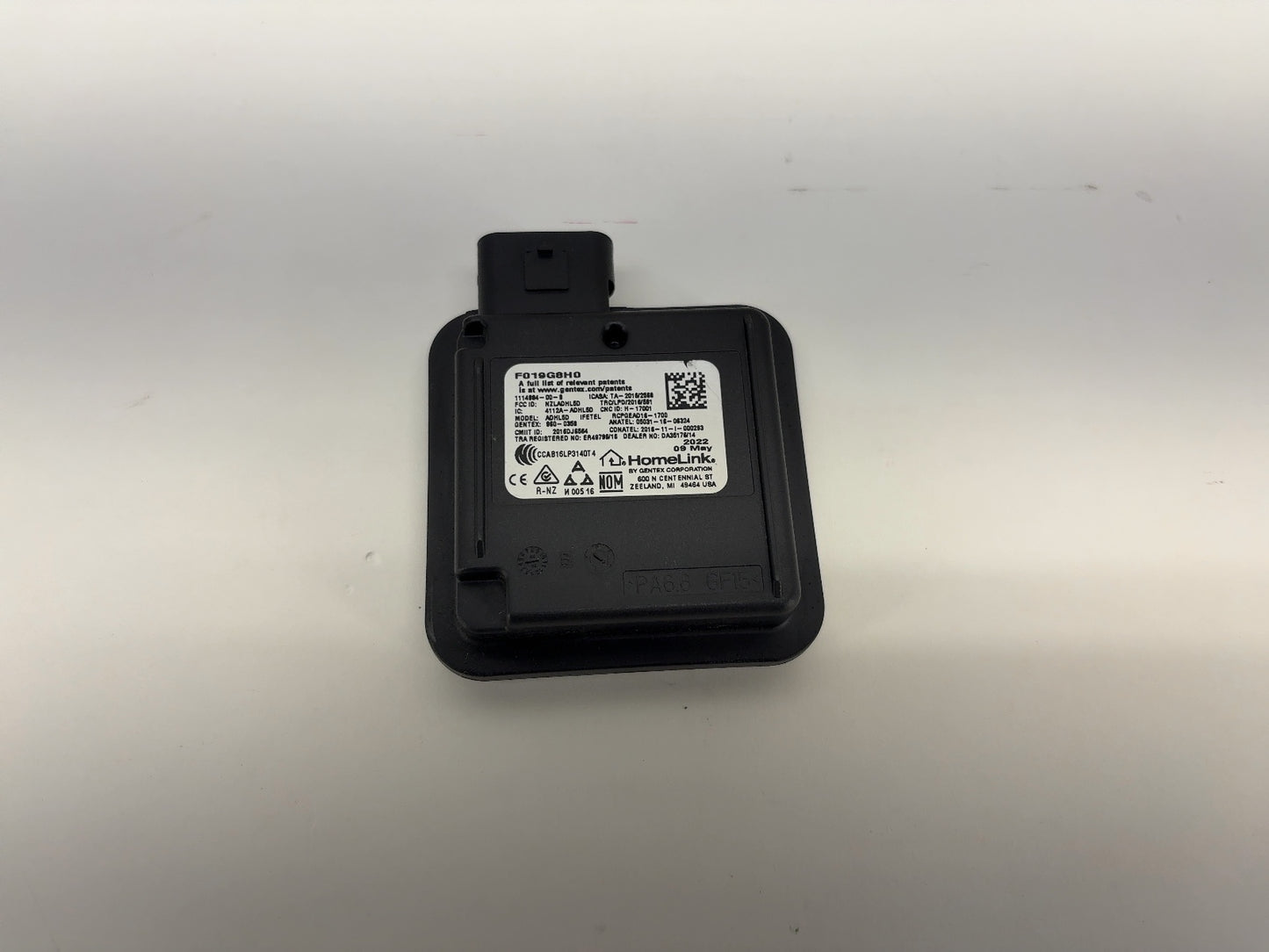 2022 Tesla Model Y Homelink Module Computer Unit 1114984-00-B