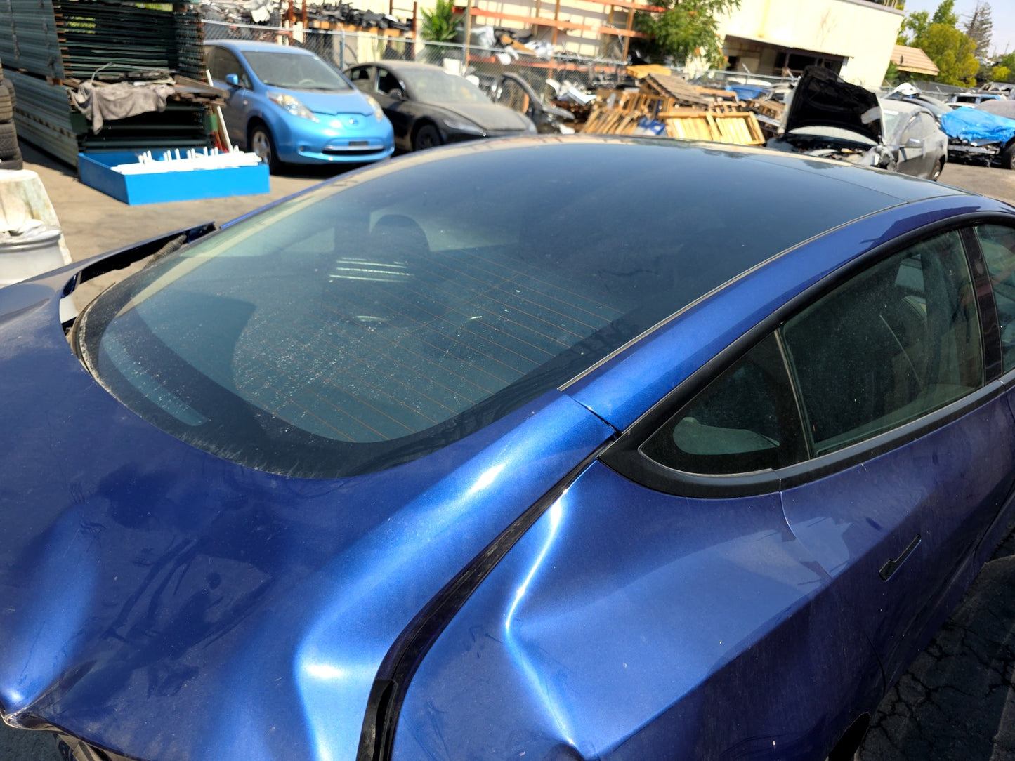 2023 Tesla Model 3 Back Glass 1472925-00-E