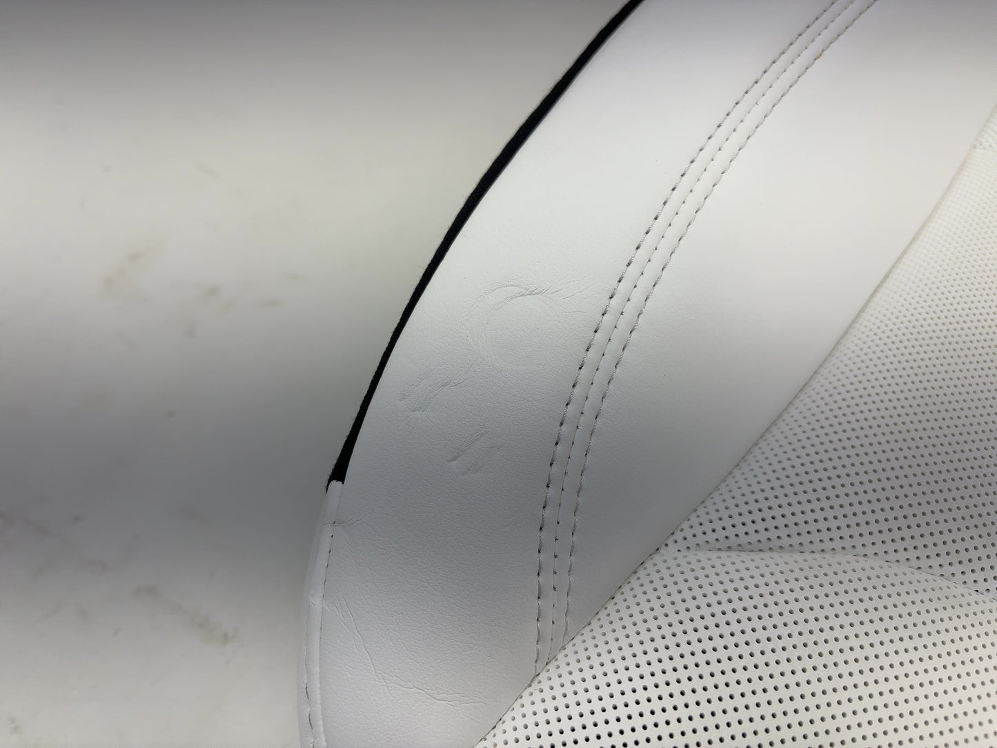 2025-2026 Tesla Model Y Juniper Driver Seat Lower Cushion White 2048708-02-C