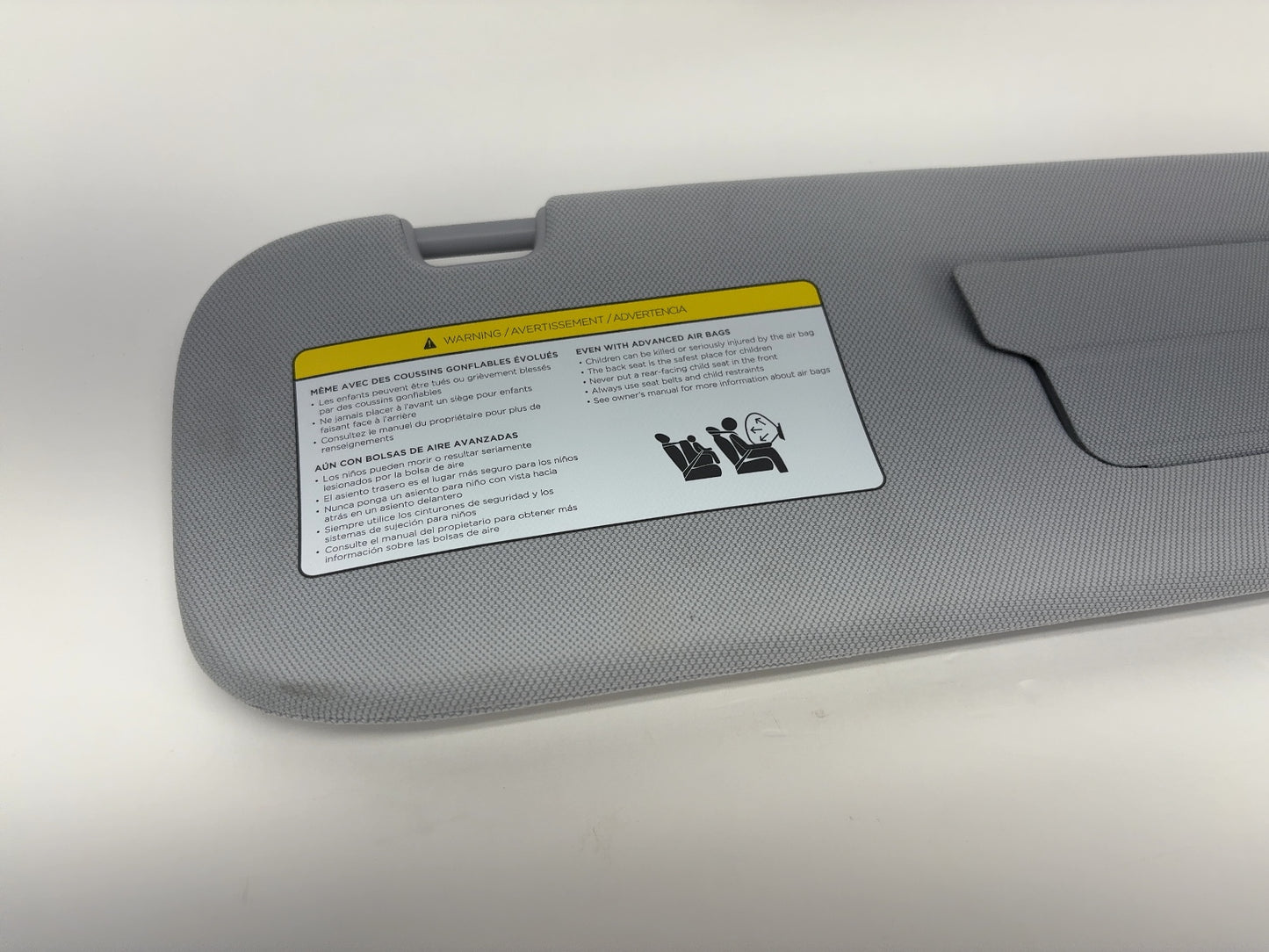2024-2025 Tesla Model 3 Highland Sun Visor Right 1490406-13-D