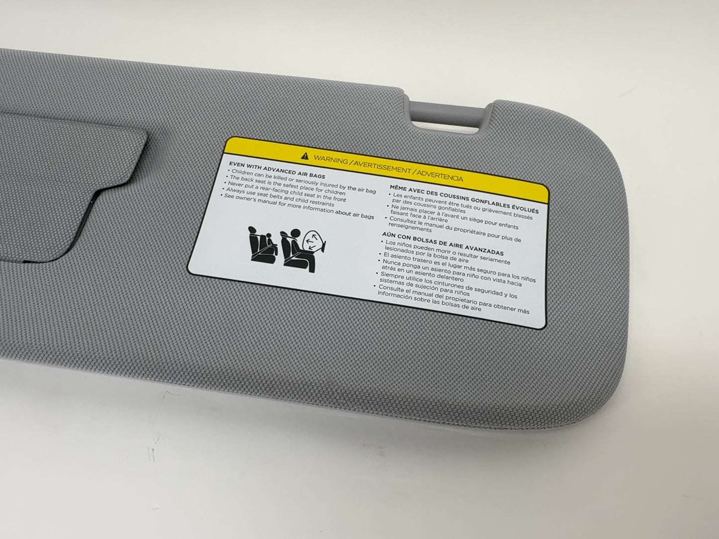 2024-2025 Tesla Model 3 Highland Sun Visor Left 1490405-13-D