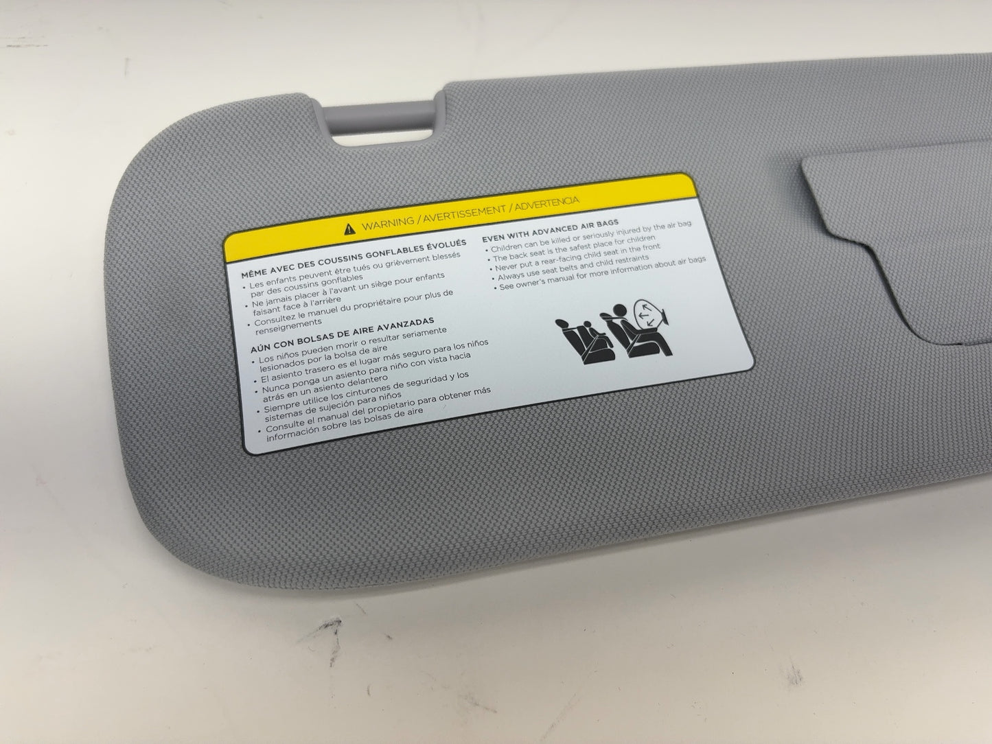 2026 Tesla Model 3 Highland Sun Visor Rh 1490406-93-D