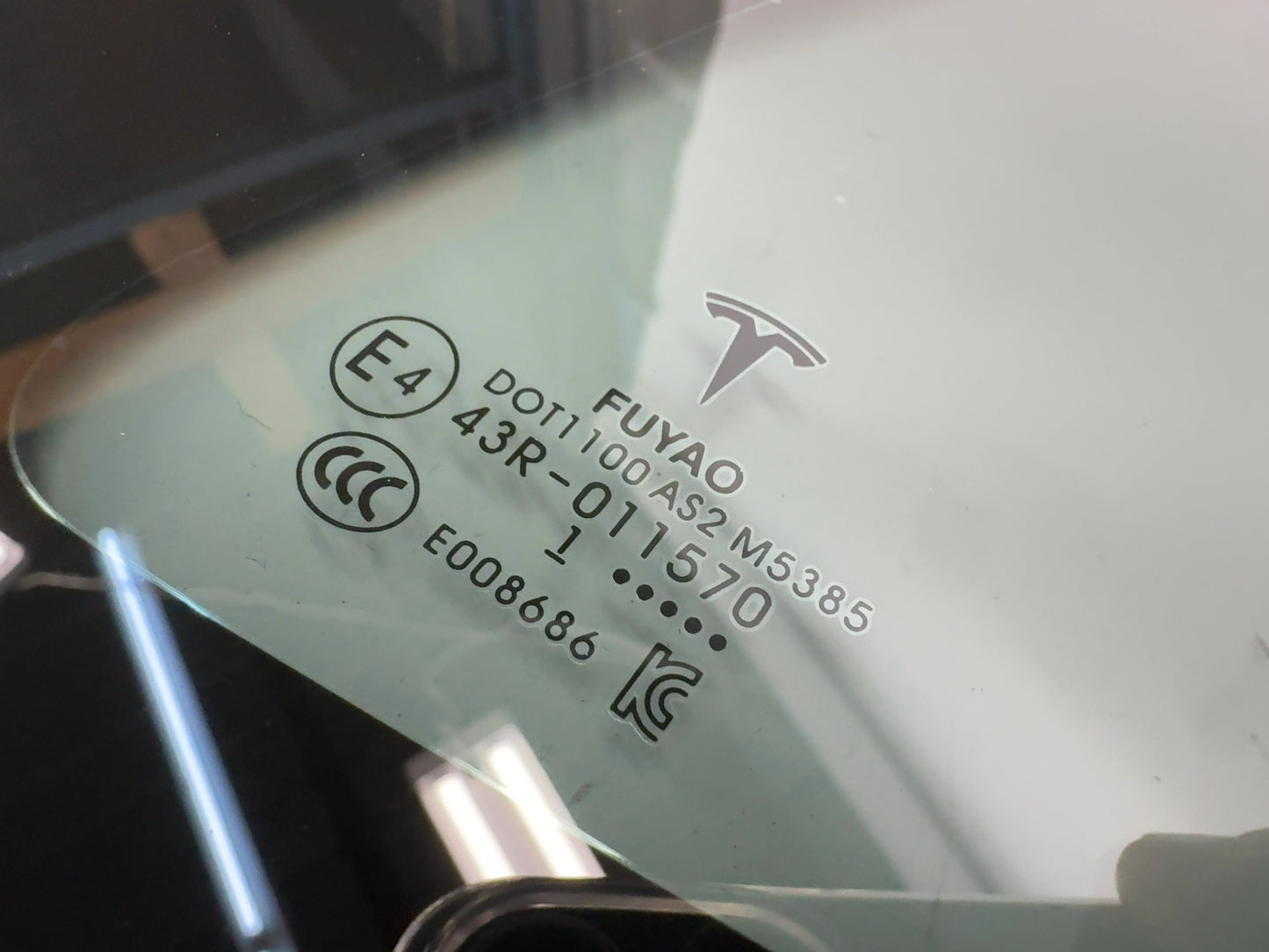 2021-2023 Tesla Model 3 Left Quarter Glass 1514978-01-C