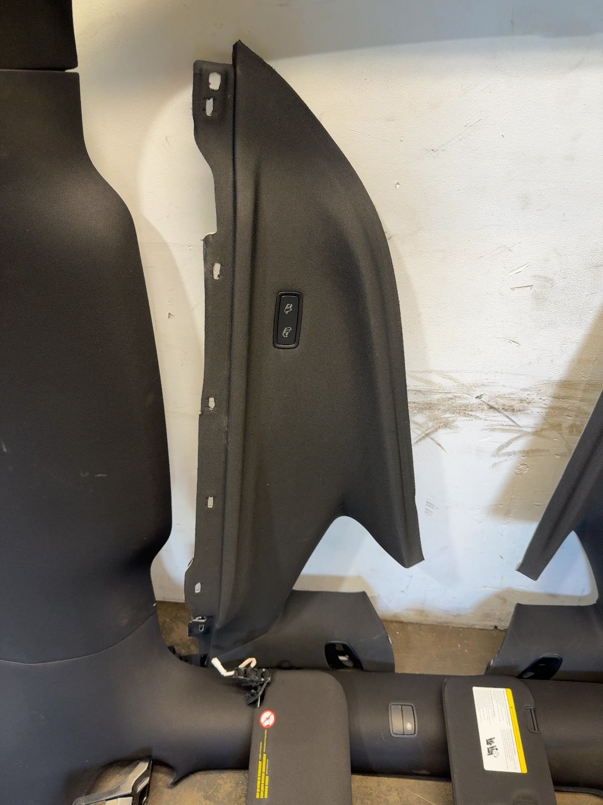 2026 Tesla Model Y Juniper Black Headliner Set 2225003-51-J