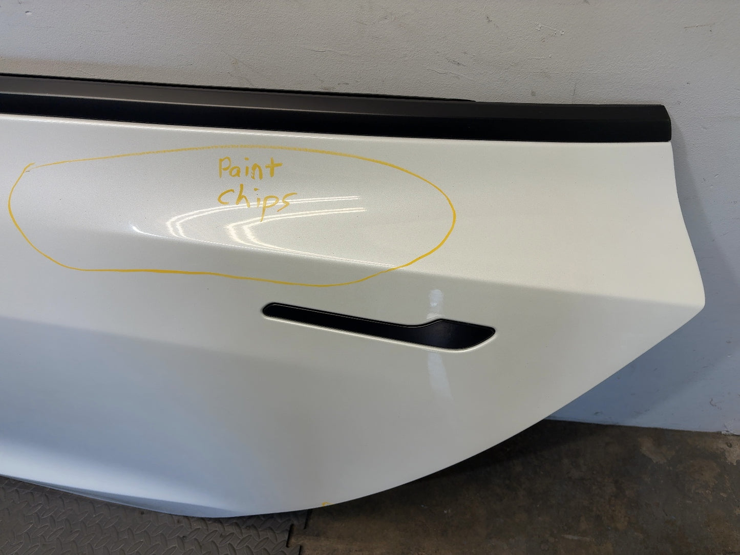 2018-2023 Tesla Model 3 Rear Left Door Shell 1081441-E0-C