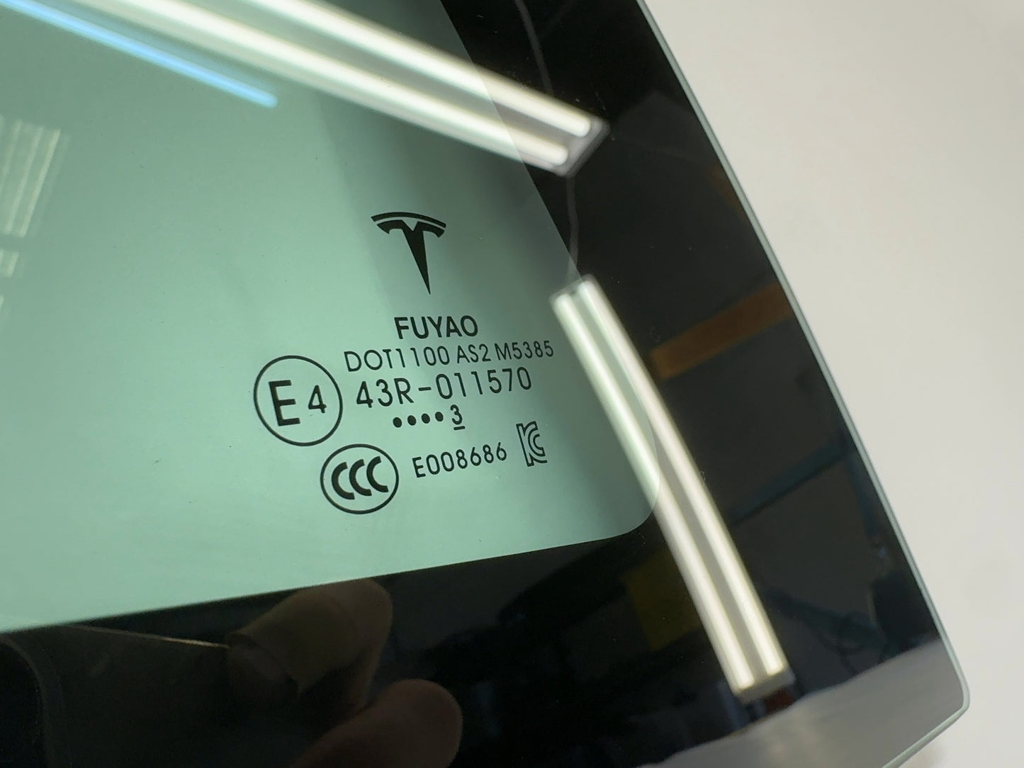 2021-2023 Tesla Model 3 Right Quarter Glass 1514979-01-C