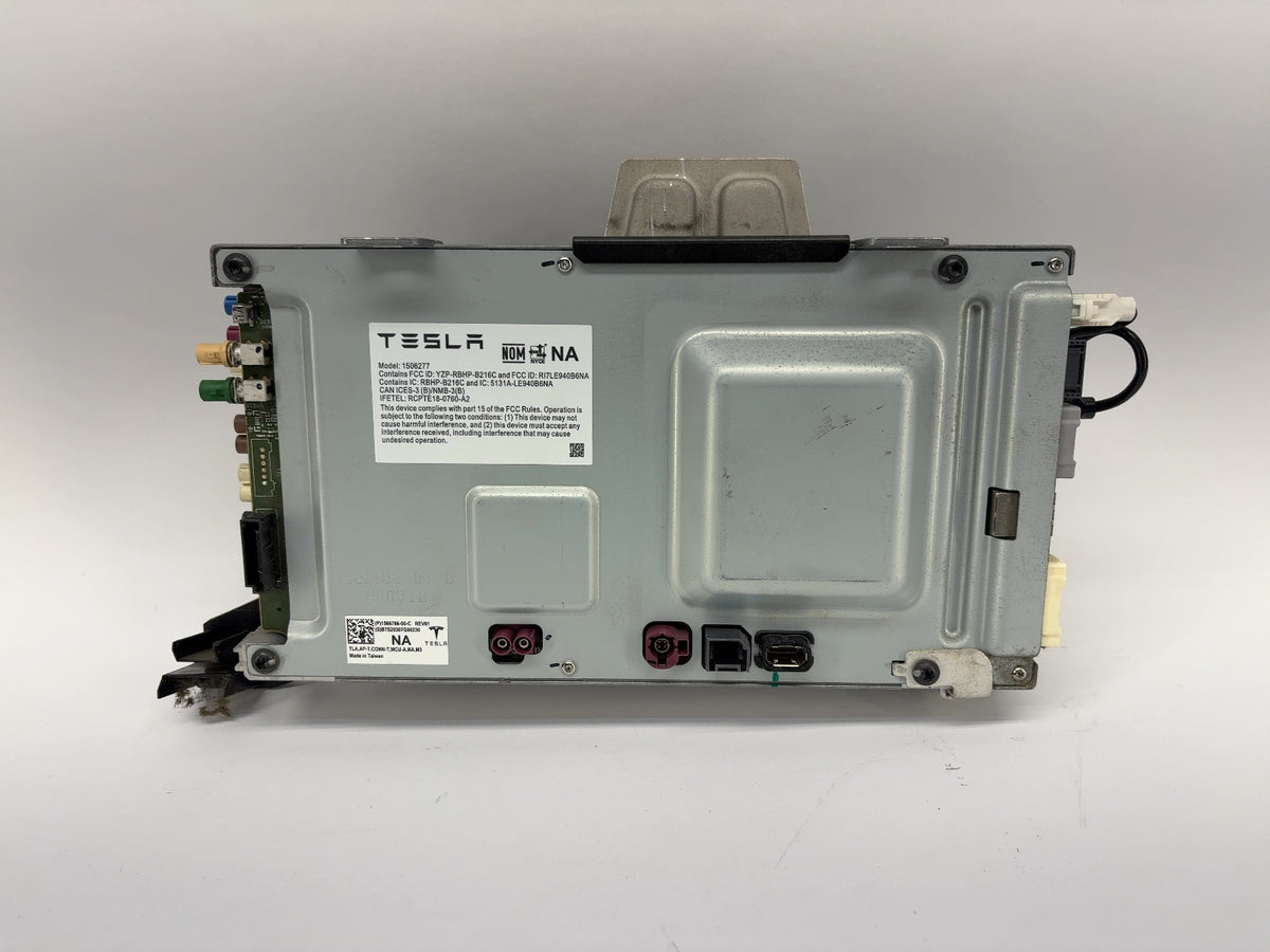 2020-2021 Tesla Model 3 Car Computer With Security Module 1566786-00-C